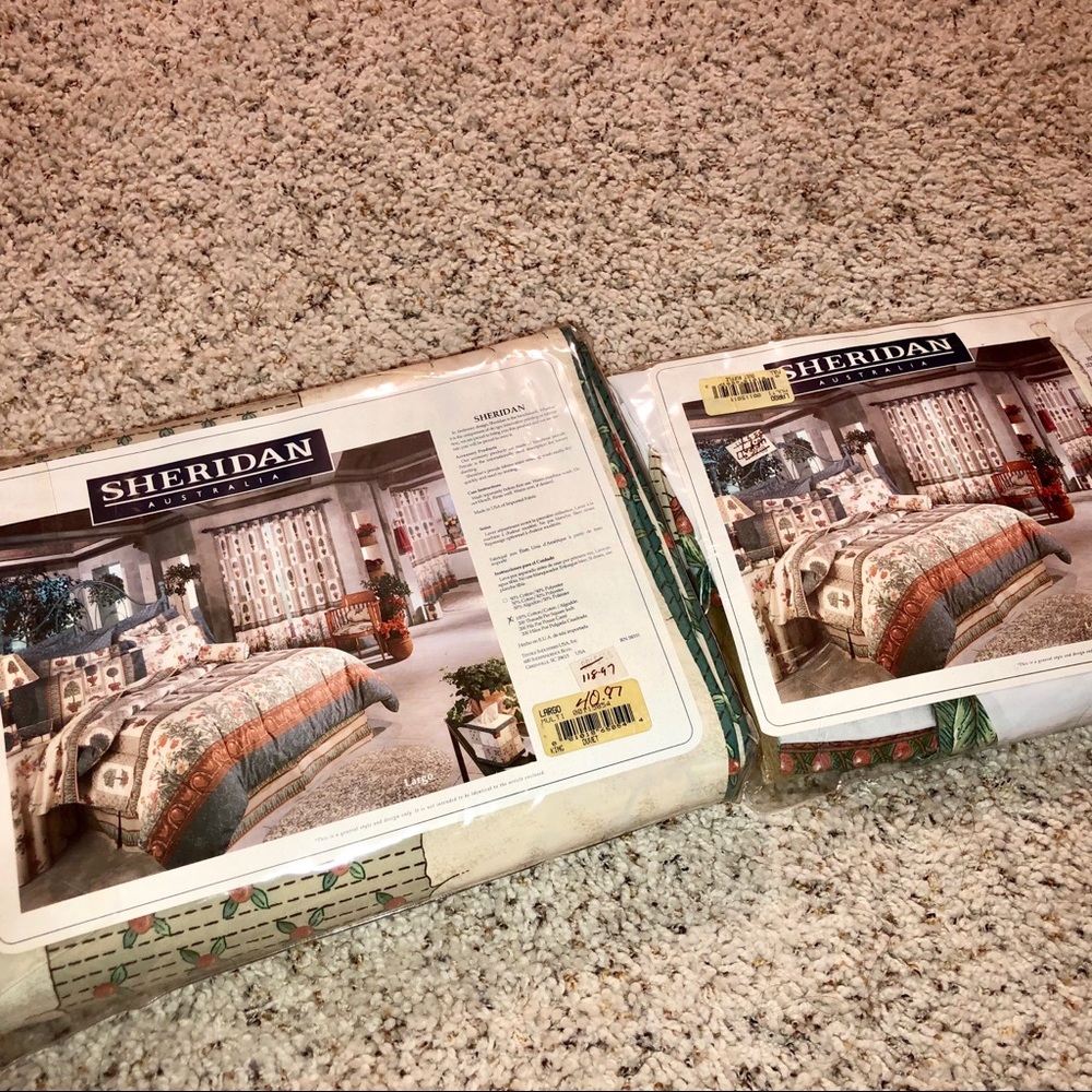 Sheridan King Size Duvet Cover & Bedskirt Bundle